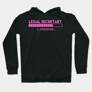 Legal Secretary Loading Hoodie